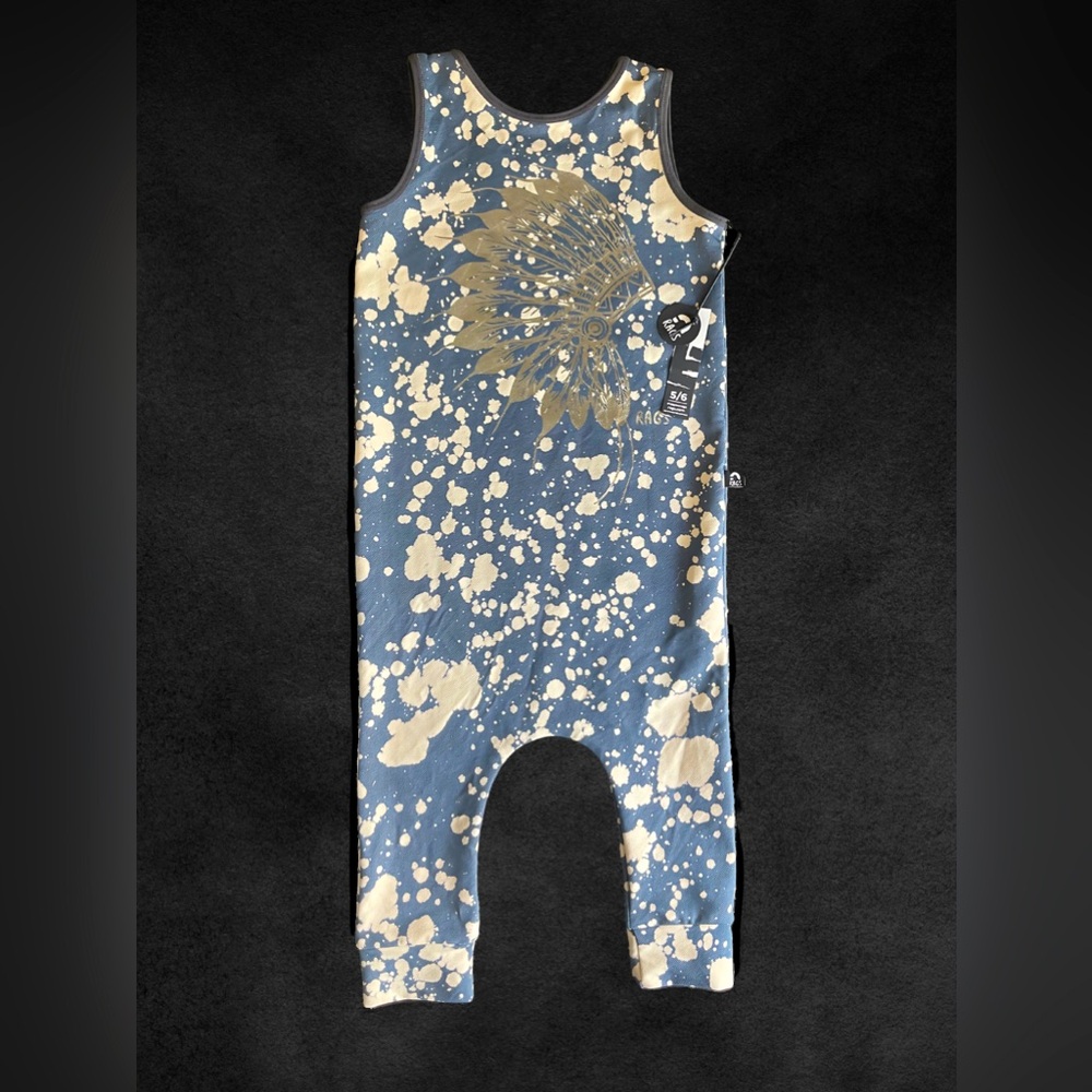 RARE Rags to Raches OG Acid Wash Native Metallic. Size 5/6. OG Material.